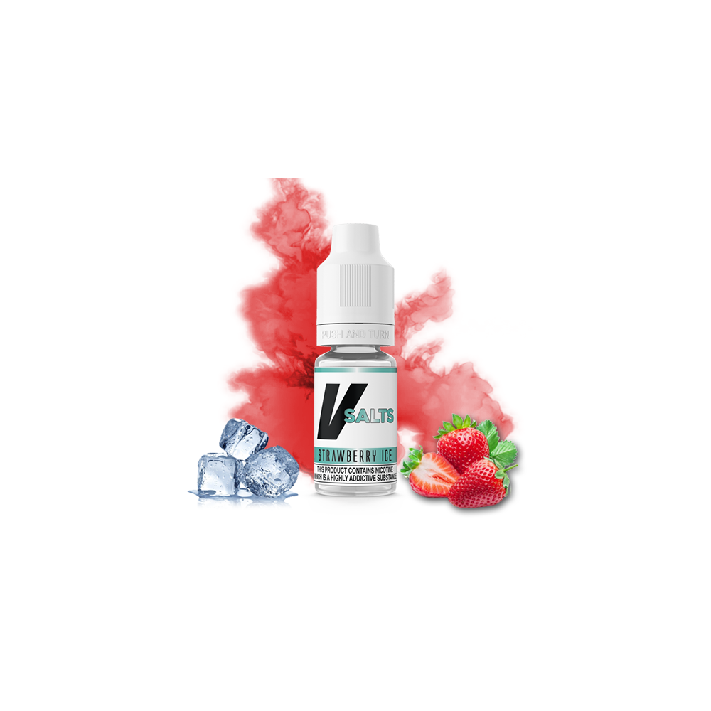 V'Salts Strawberry Ice - 10mls